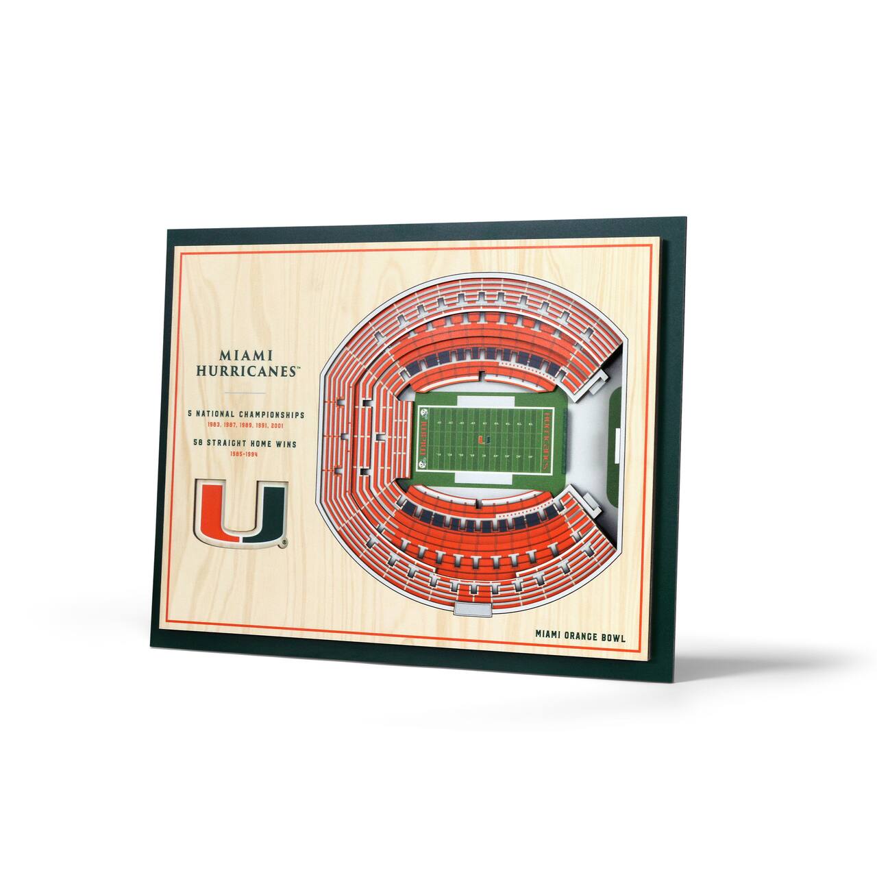 YouTheFan Texas A&M Aggies 5-Layer 3D Stadium Wall Art - 17"x13", Officially Licensed NCAA Decor